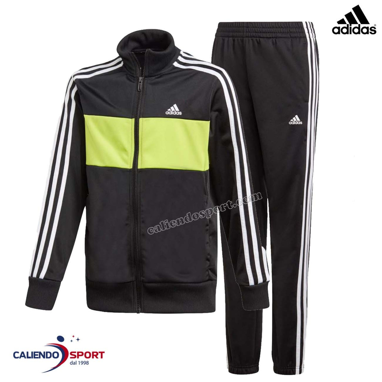 SURVÊTEMENT ADIDAS ENFANT GE0730 Tiberio YB ACÉTATE NOIR