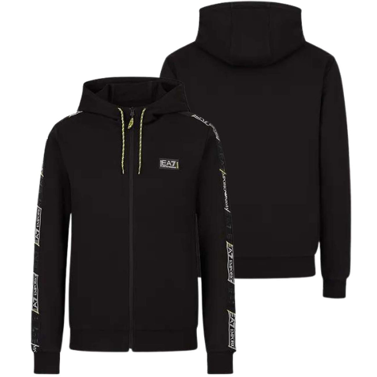 SWEAT-SHIRT EN COTON AVEC SÉRIE DE LOGOS ARMANI EA7 3RPM09 PJ05Z