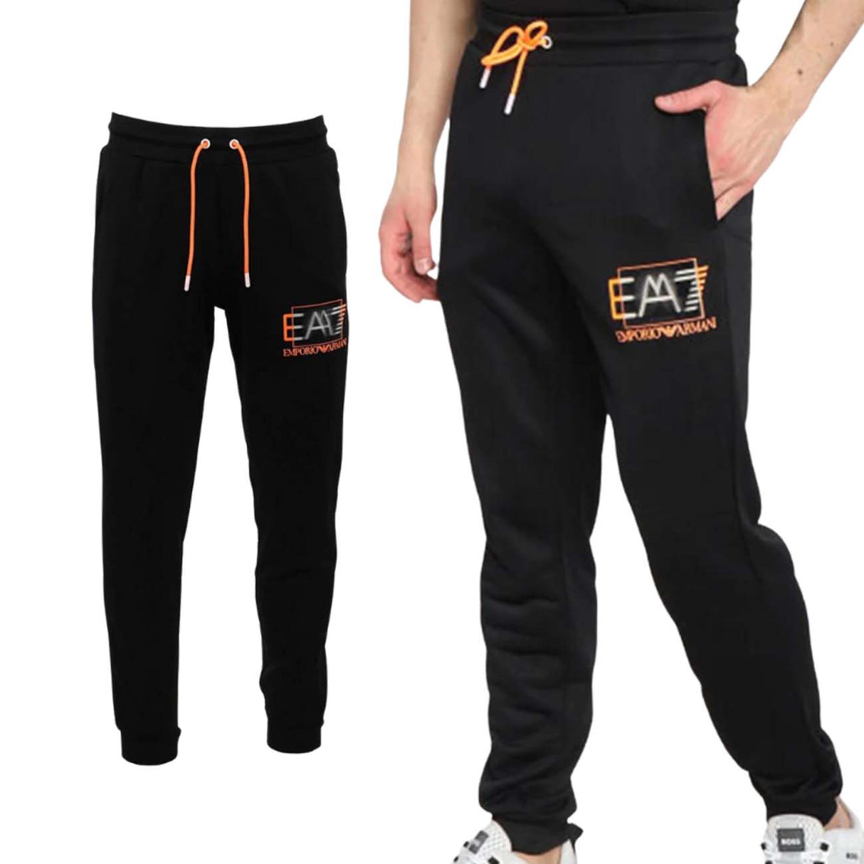 PANTALONE ARMANI EA7 3RPP54 PJ16Z COTONE GARZATO