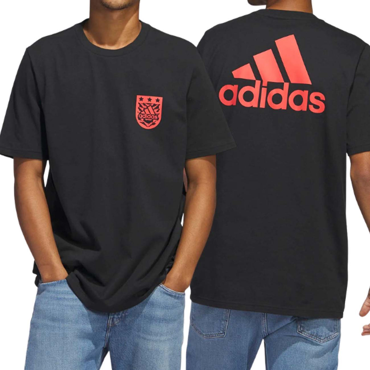 ADIDAS HA7208 XPRESS BLACK COTTON T-SHIRT
