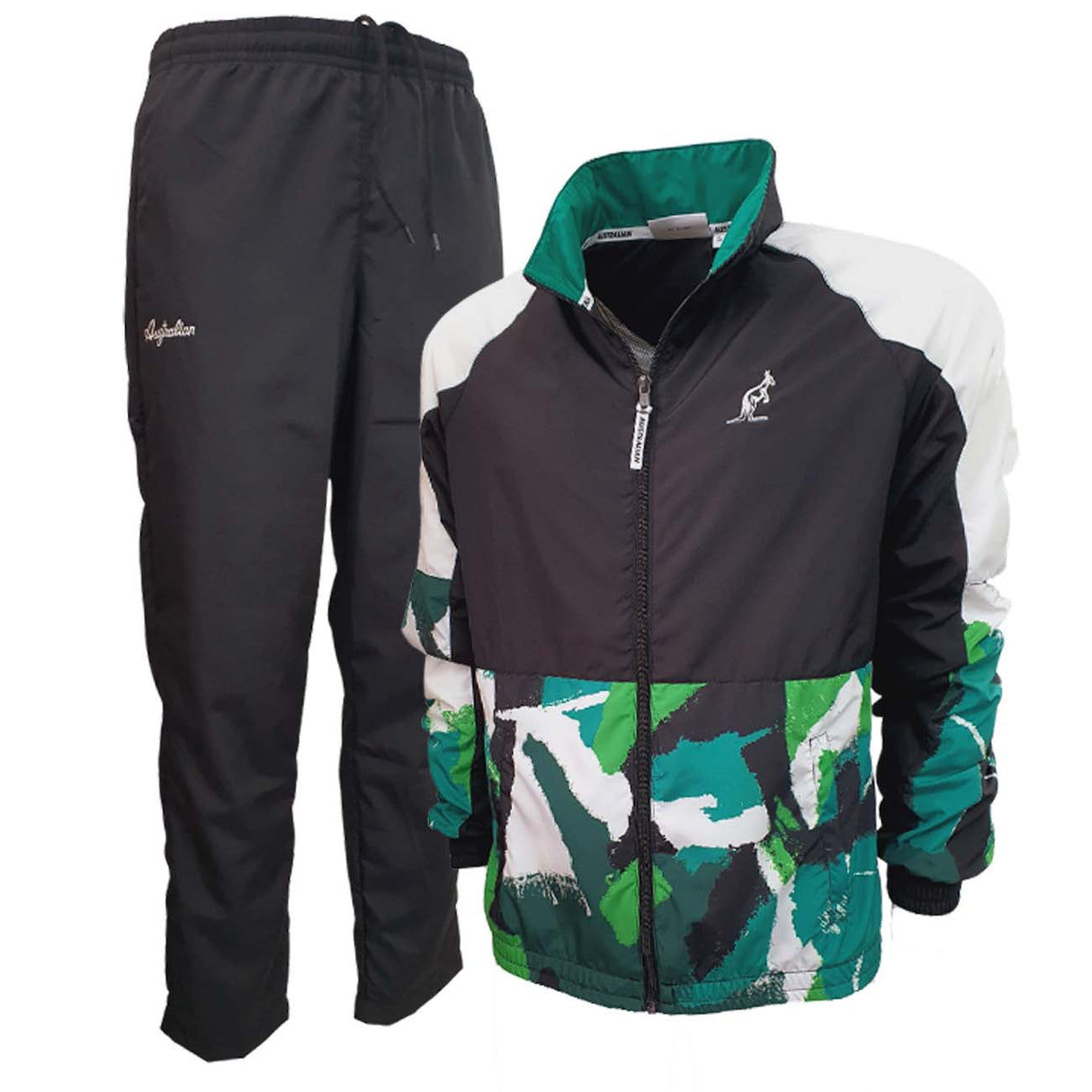 AUSTRALIAN SWUTU0005 JUNGLE PRINT MICROFIBER TRACKSUIT