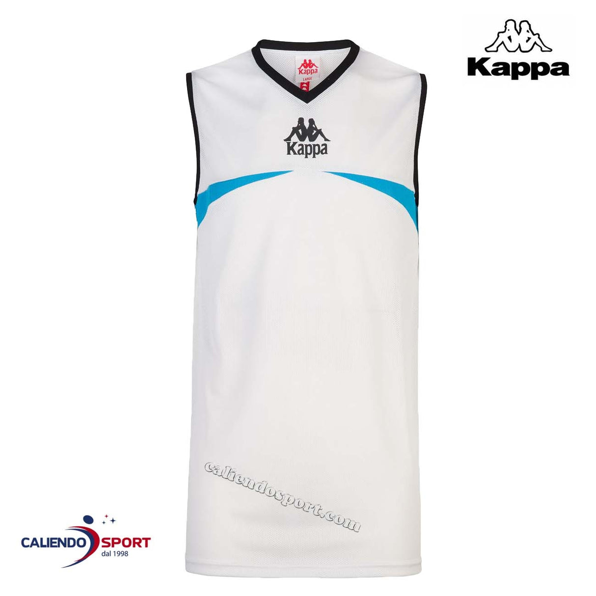 DÉBARDEUR DE FOOTBALL AUTHENTIQUE BLANC KAPPA 3116LMW