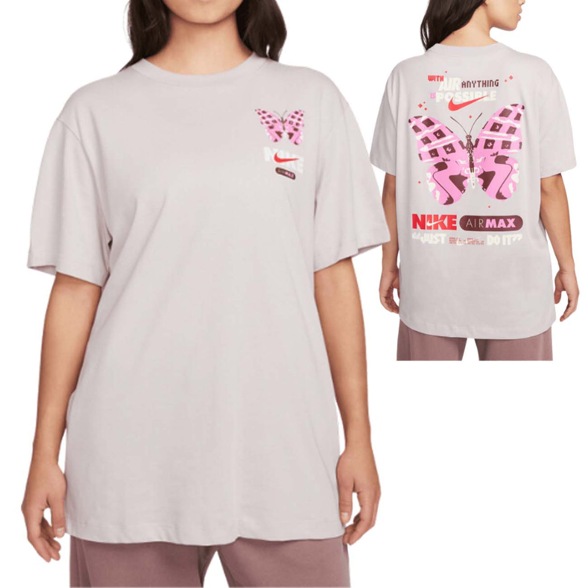 T-SHIRT SPORTWEAR EN COTON NOIR POUR FILLE NIKE FQ8873 019