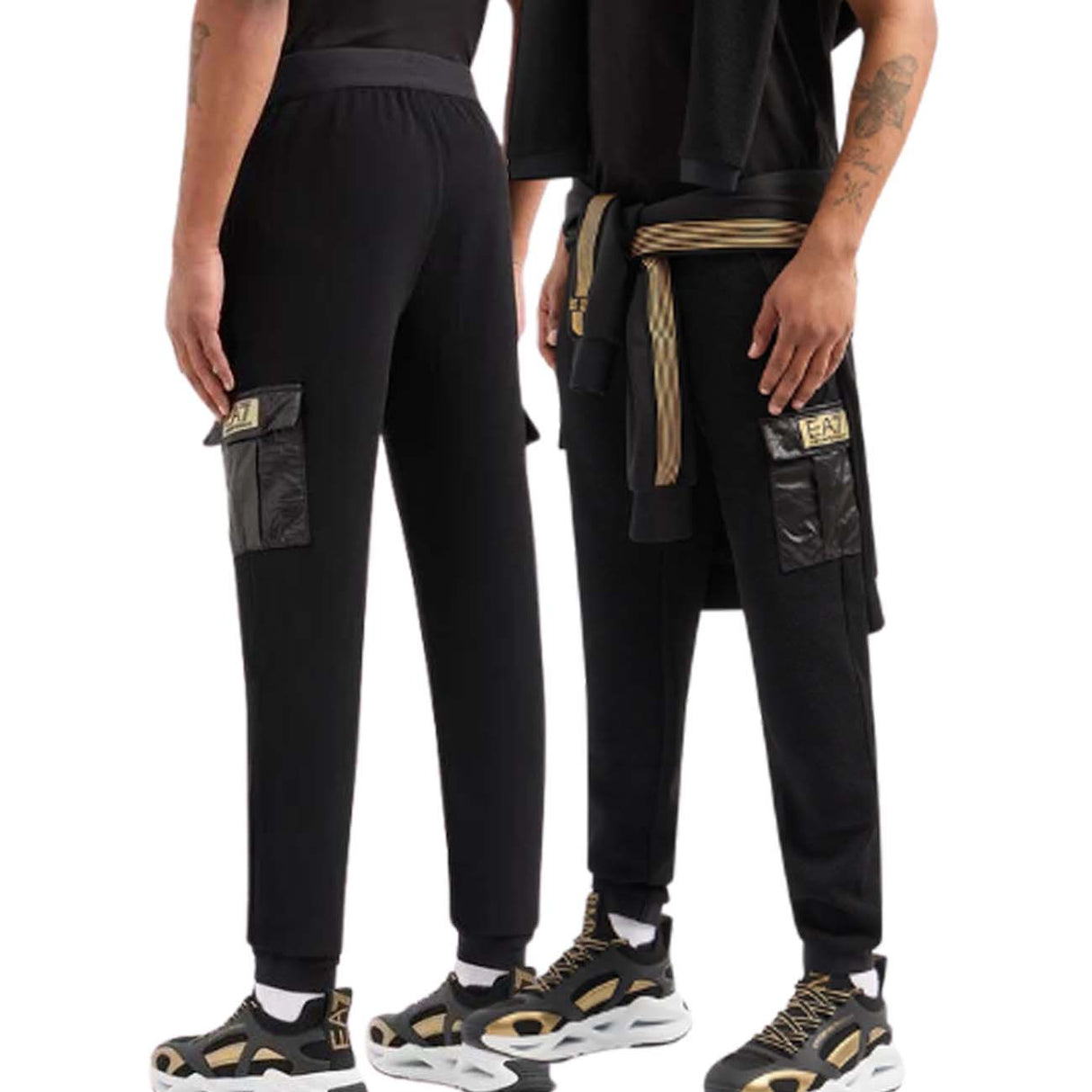 PANTALONE ARMANI EA7 E24 3DPP65 PJG1Z 1200 NERO