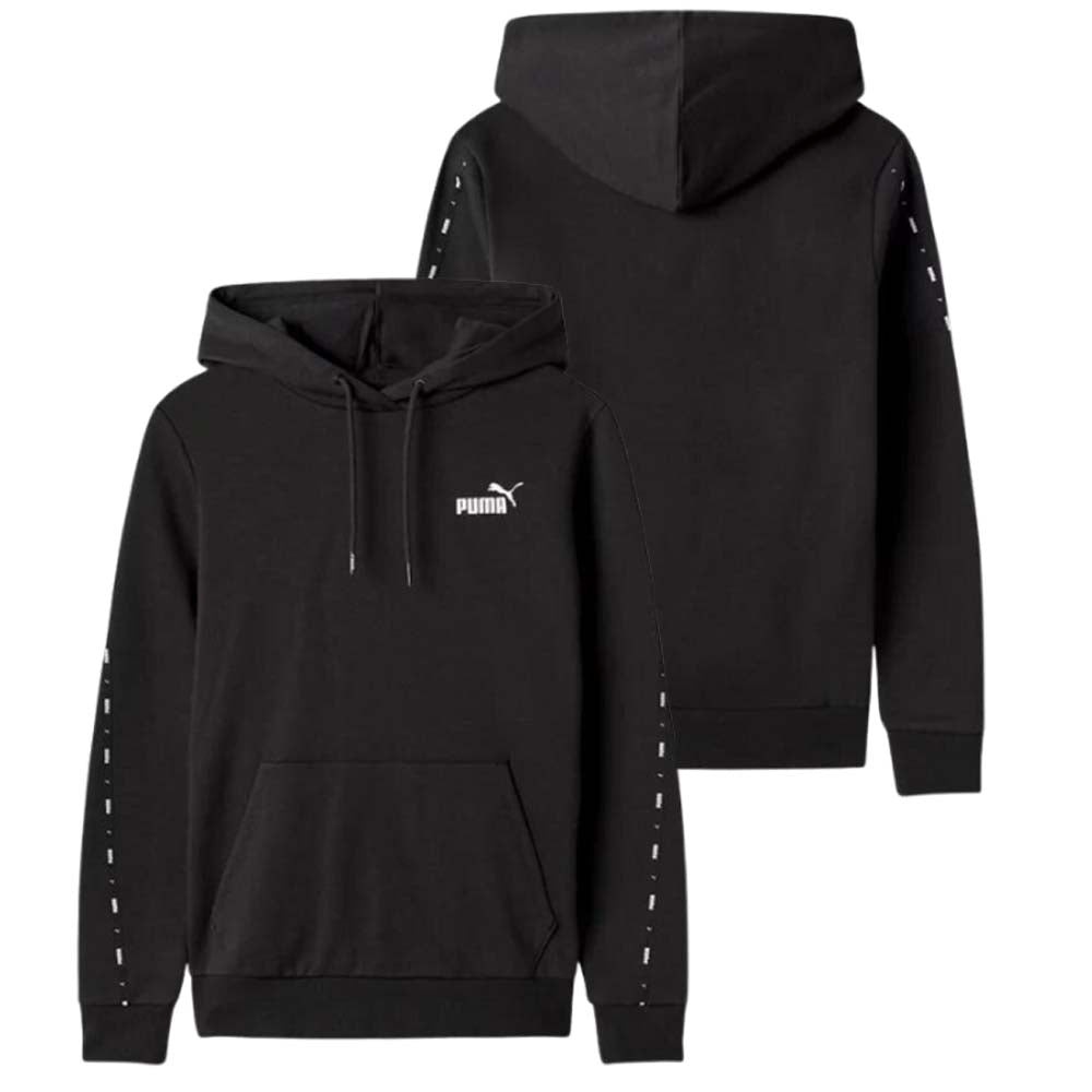 FELPA DONNA PUMA 679150 TAPE HOODIE COTONE FELPATO