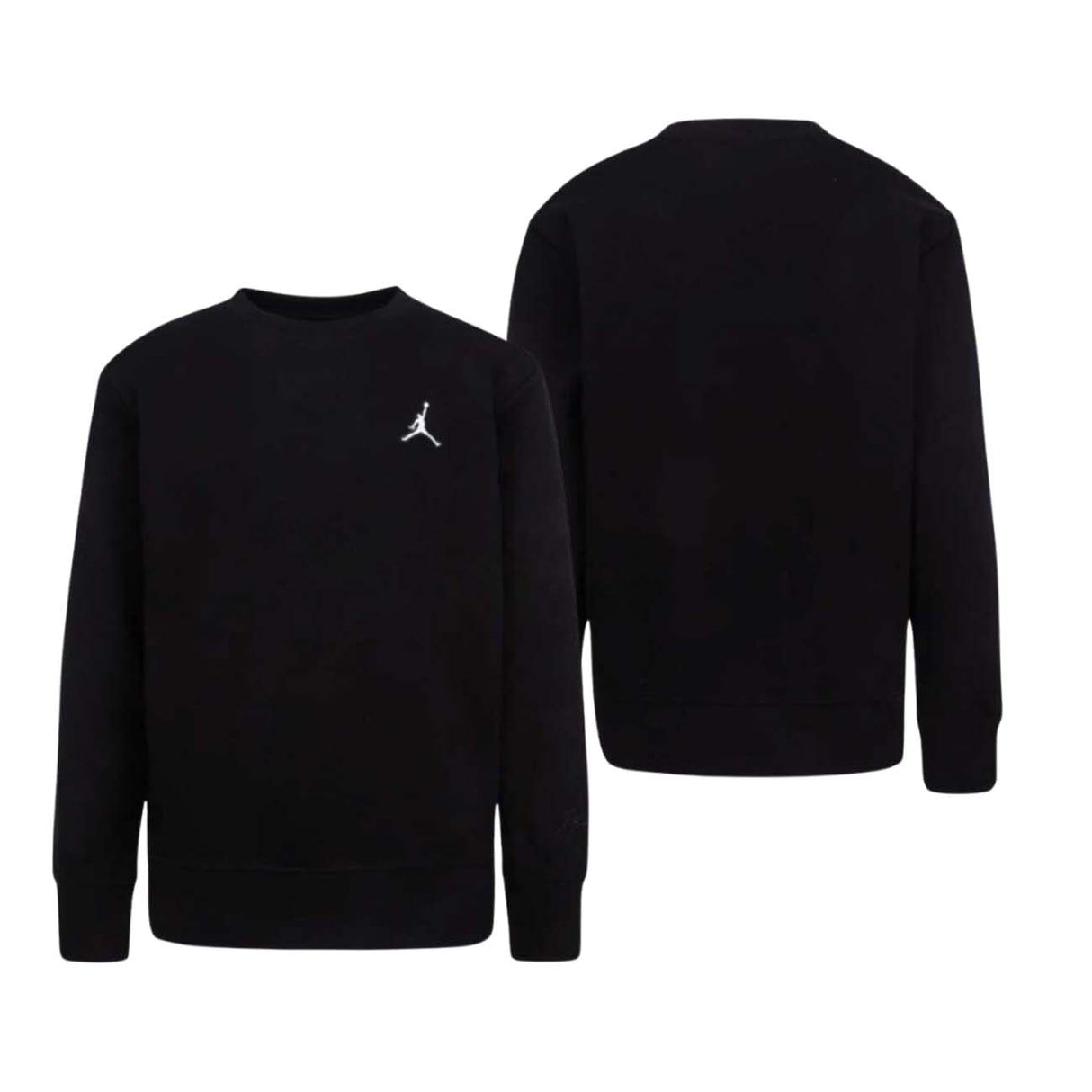 JORDAN BOYS SWEATSHIRT 95B816 023 CREW NECK BRUSHED COTTON