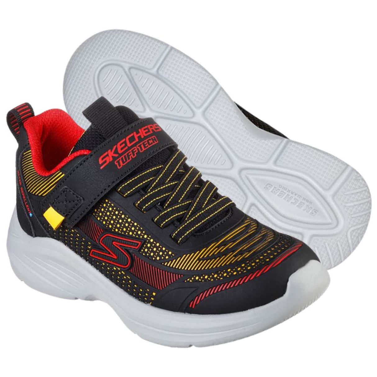 BOYS' SHOES SKECHERS 403861L BKRD HIDRO TRONIX