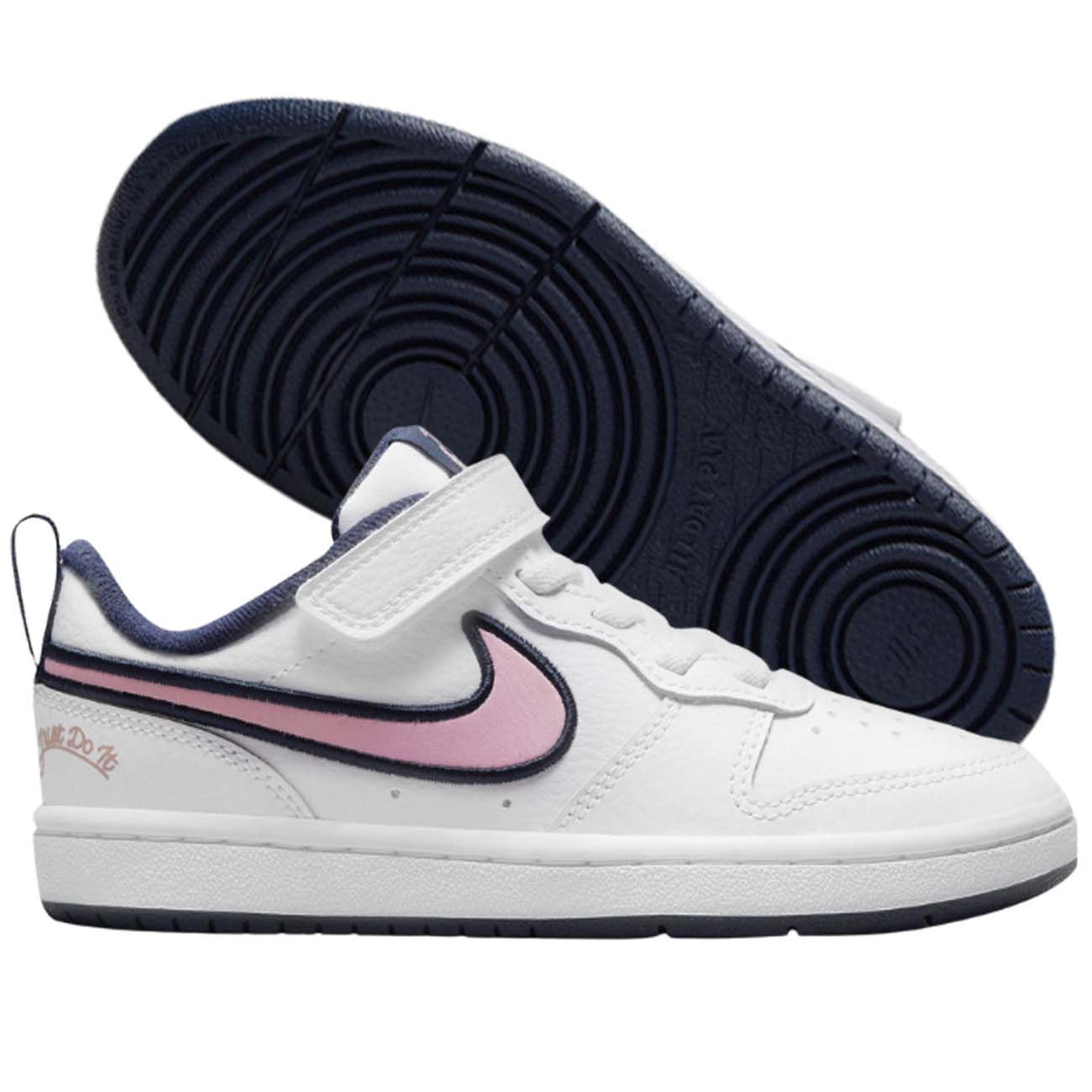 SCARPA NIKE RAGAZZE DB3093 100 COURT BOROUGH LOW 2