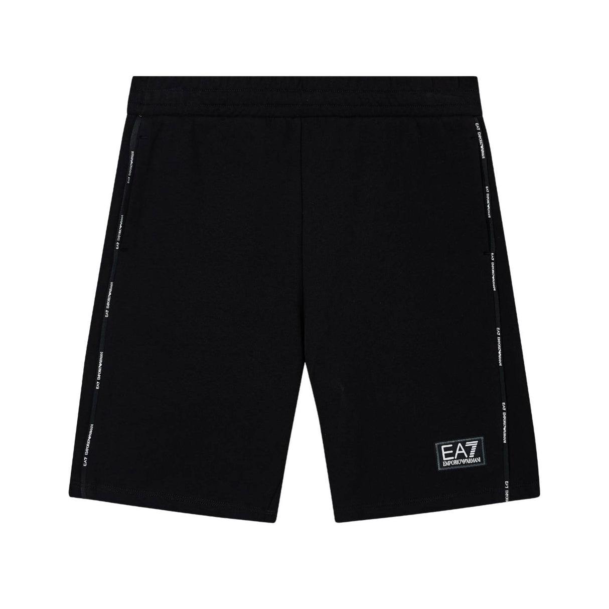 PANTALONCINO RAGAZZI ARMANI EA7 E26 7B000254 AF16591 UC001 NERO