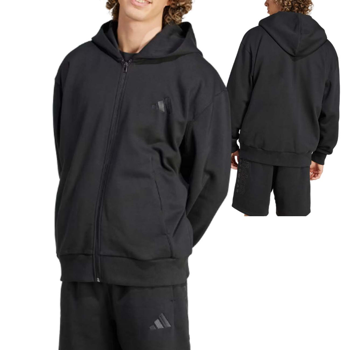 FELPA ADIDAS IX1249 ALL SZN FELPATA NERO