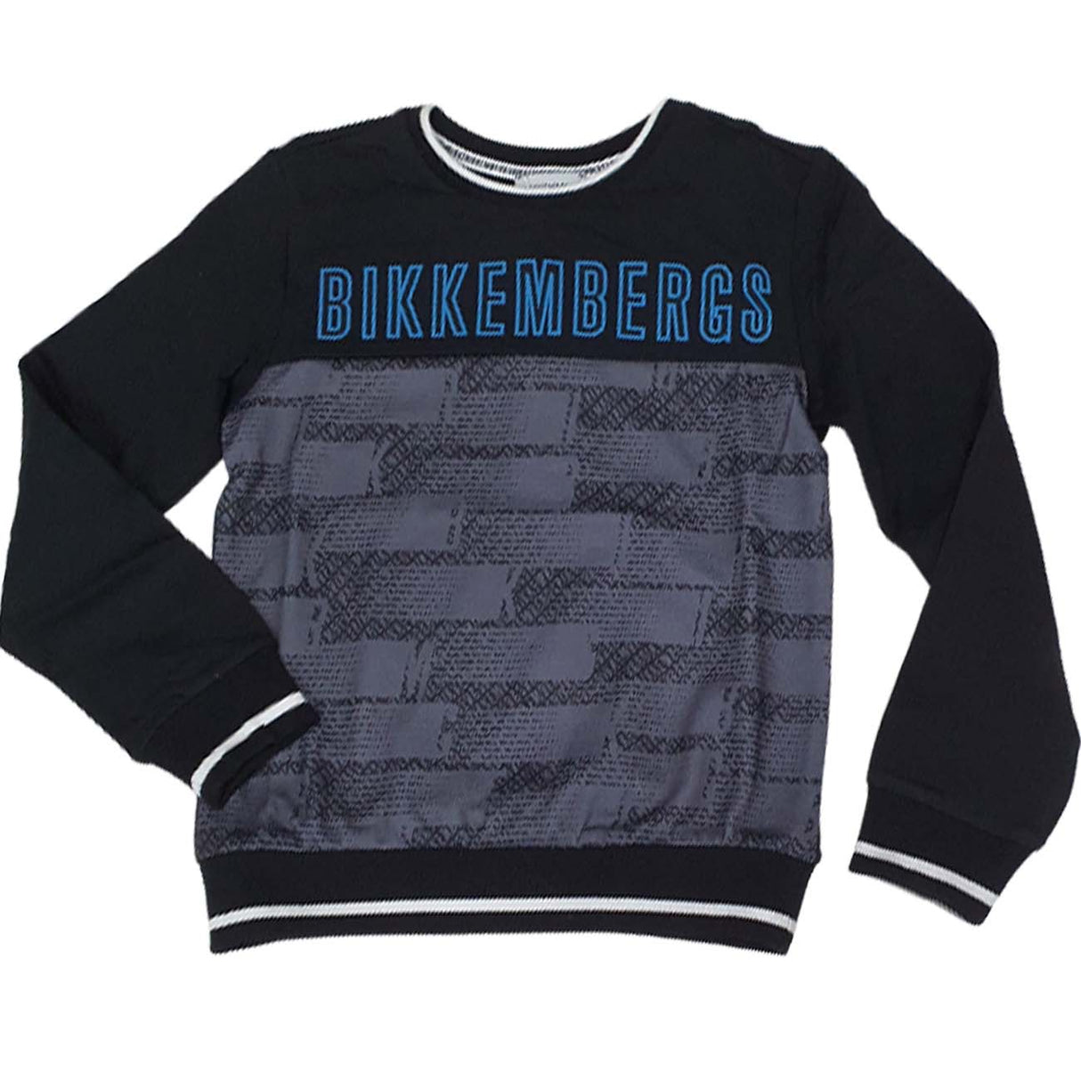 BIKKEMBERGS BK1288 BOYS' SWEATSHIRT COTTON FLEECE