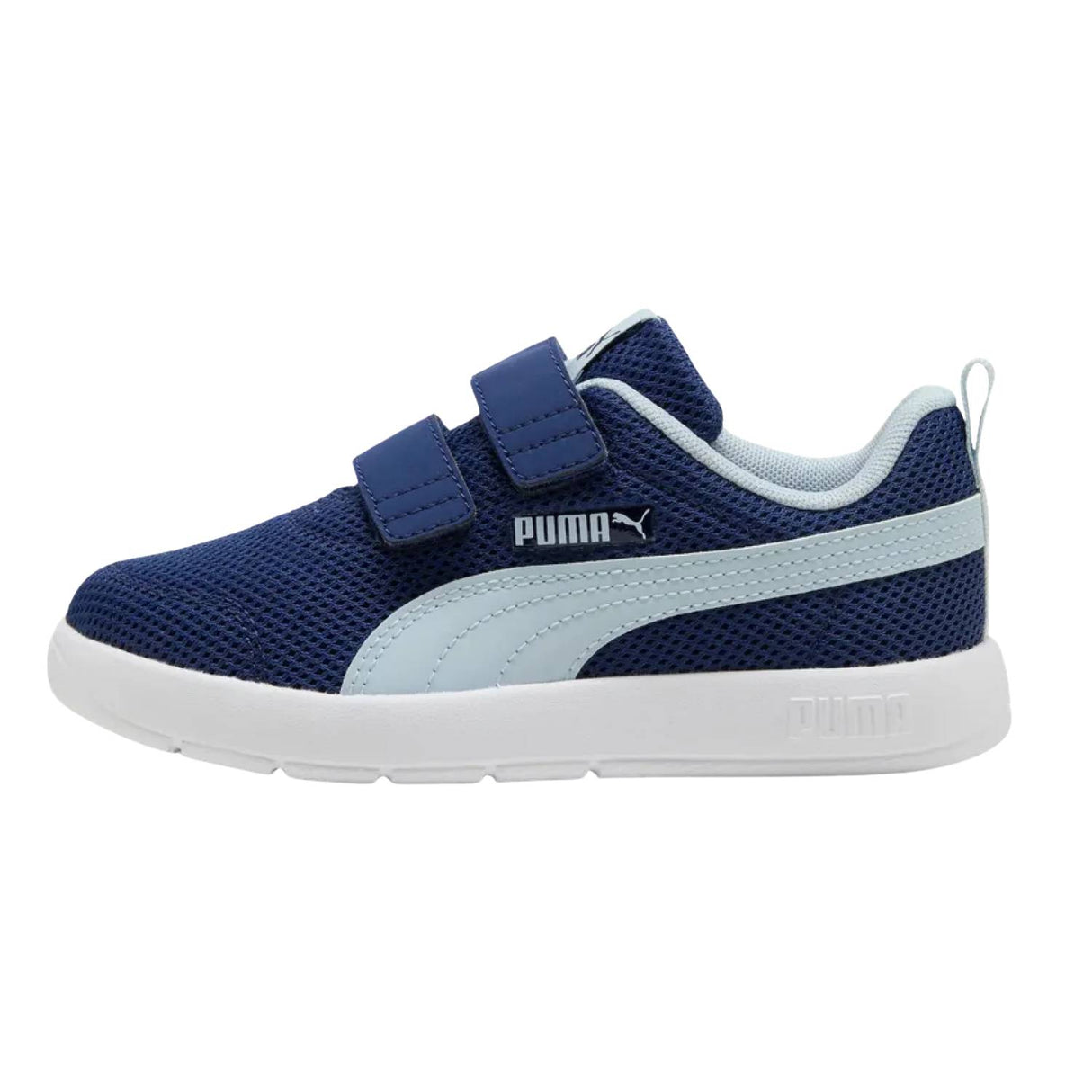 SCARPA RAGAZZI PUMA 398085 19 COURTFLEX V3 STRAPPO BLU