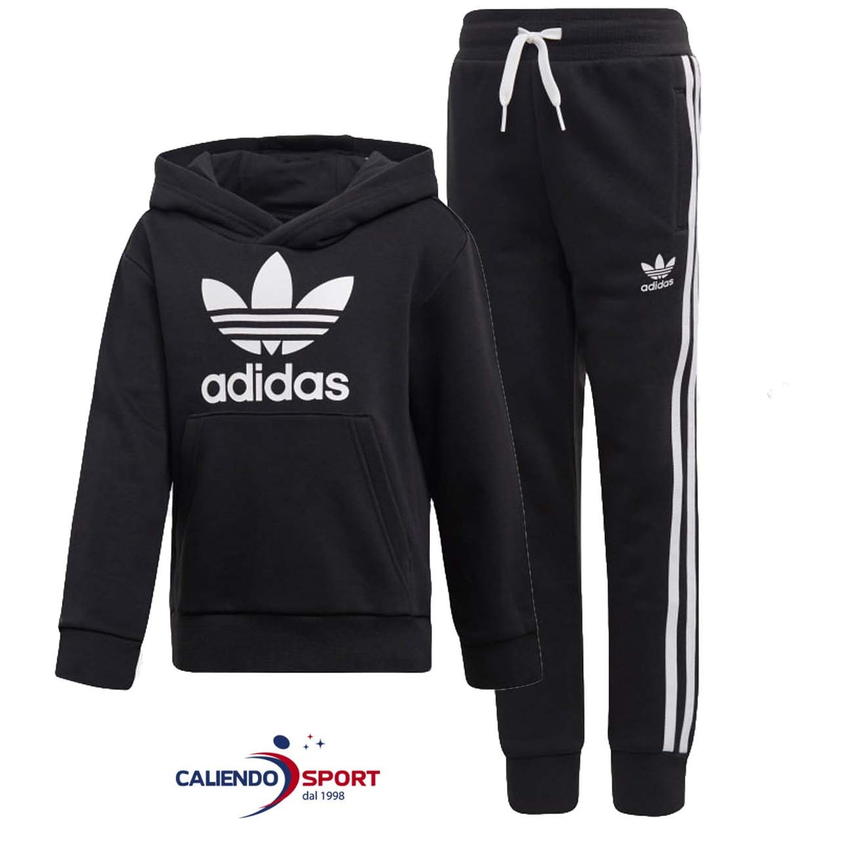SURVÊTEMENT ADIDAS ENFANT DV2847 TREFOIL HOODIE COTON