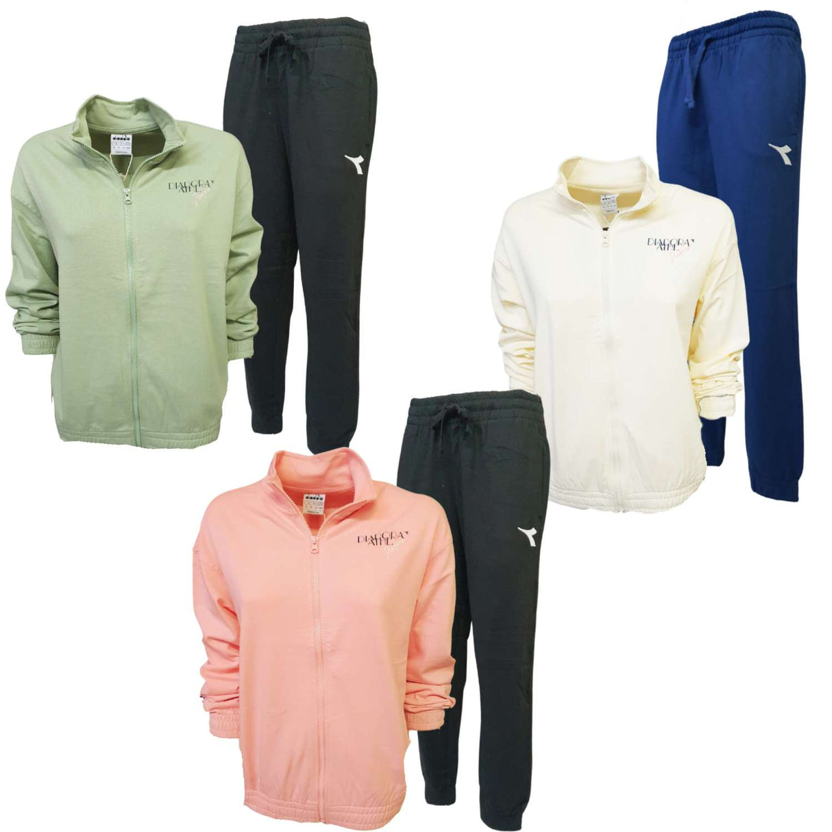 TUTA DONNA DIADORA 182890 COTONE GARZATO