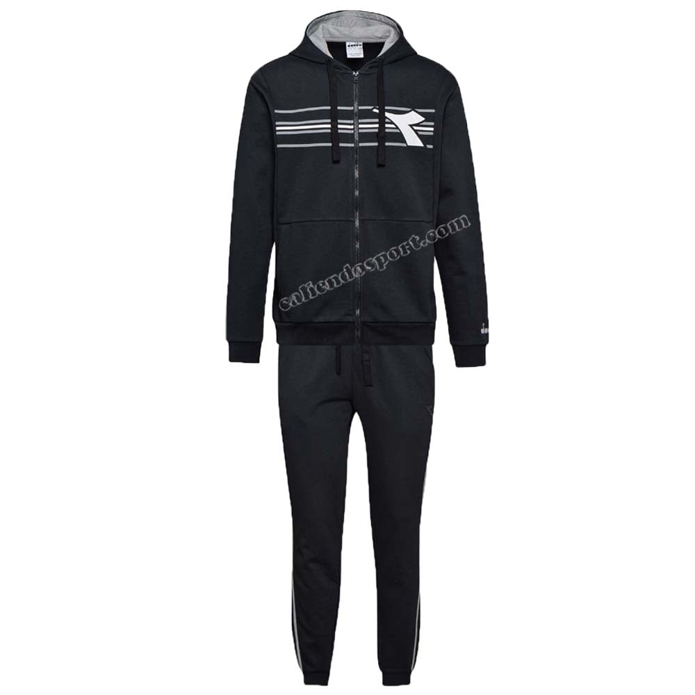 SURVÊTEMENT DIADORA HOMME 175326 HD COTON BROSSÉ FZ SUIT FREGIO