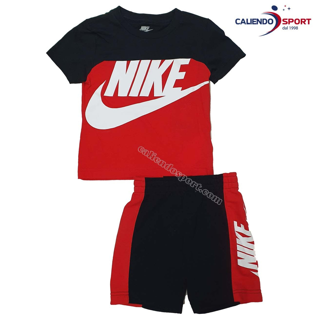 ENSEMBLE NIKE ENFANT COMPLETE 86H363 T-SHIRT + SHORT EN COTON