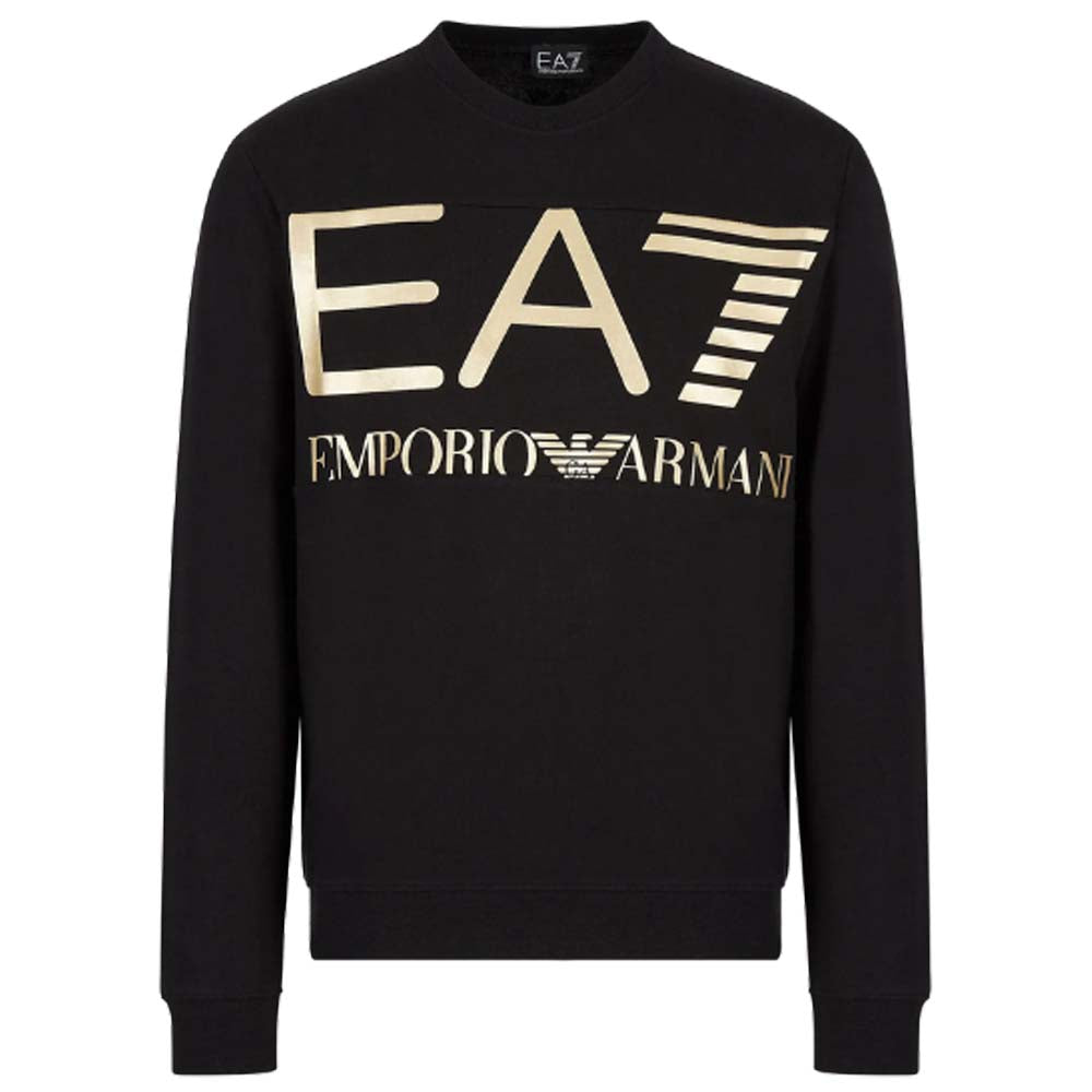 SWEAT-SHIRT EN COTON BROSSÉ ARMANI EA7 6LPM51 PJFGZ