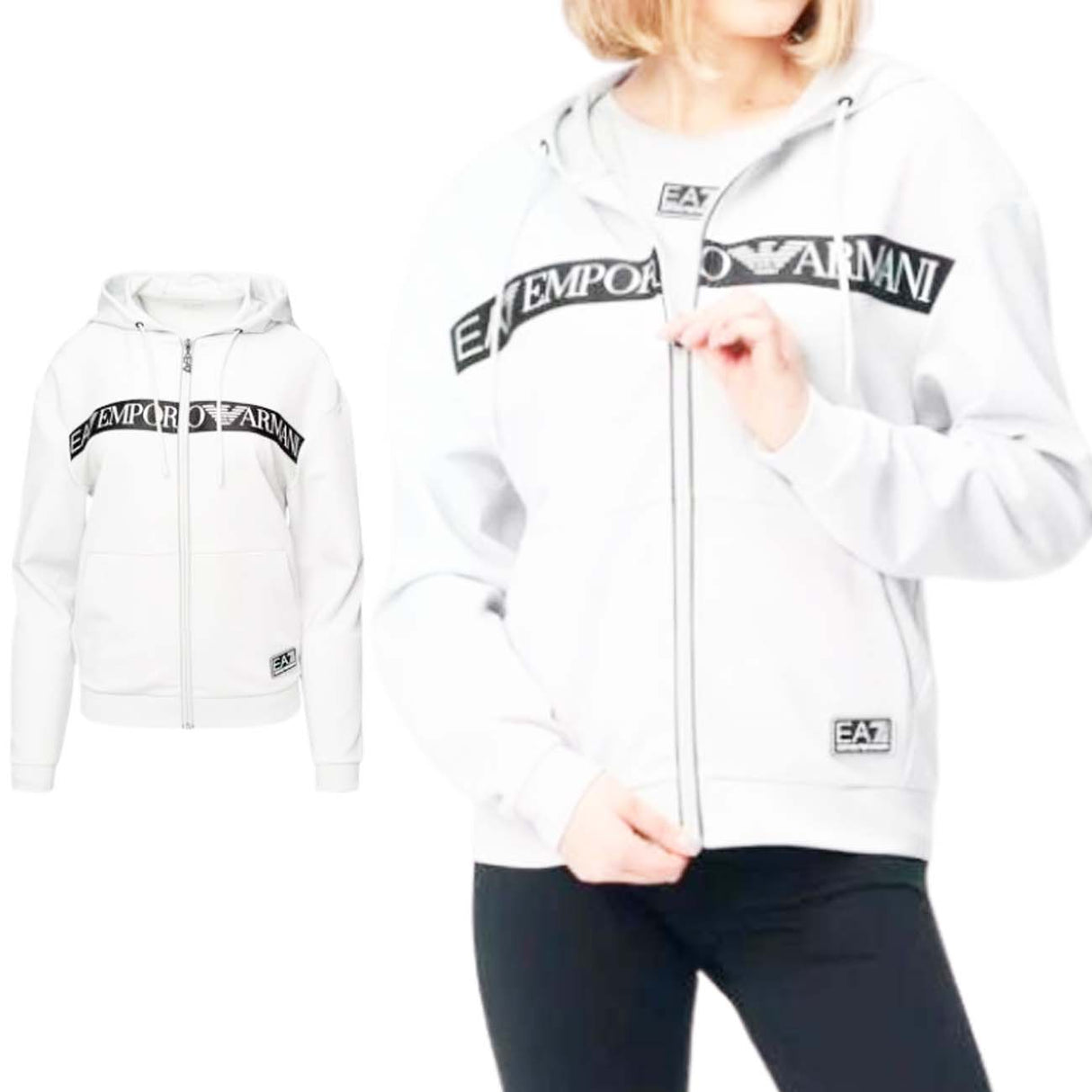 FELPA DONNA ARMANI EA7 E24 3DTM19 TJKWZ 1100 COTONE