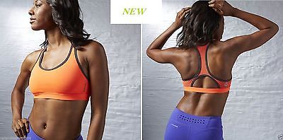 Women Studio Bra Reebok Top Gym Sport Running Hero Racer