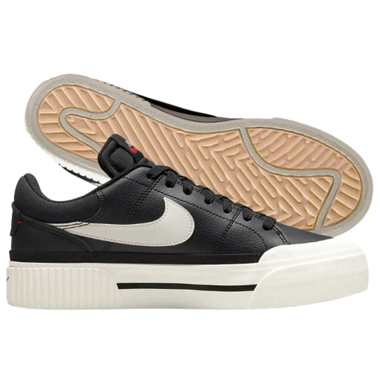 SCARPA DONNA NIKE DM7590 001 COURT LEGACY NERO