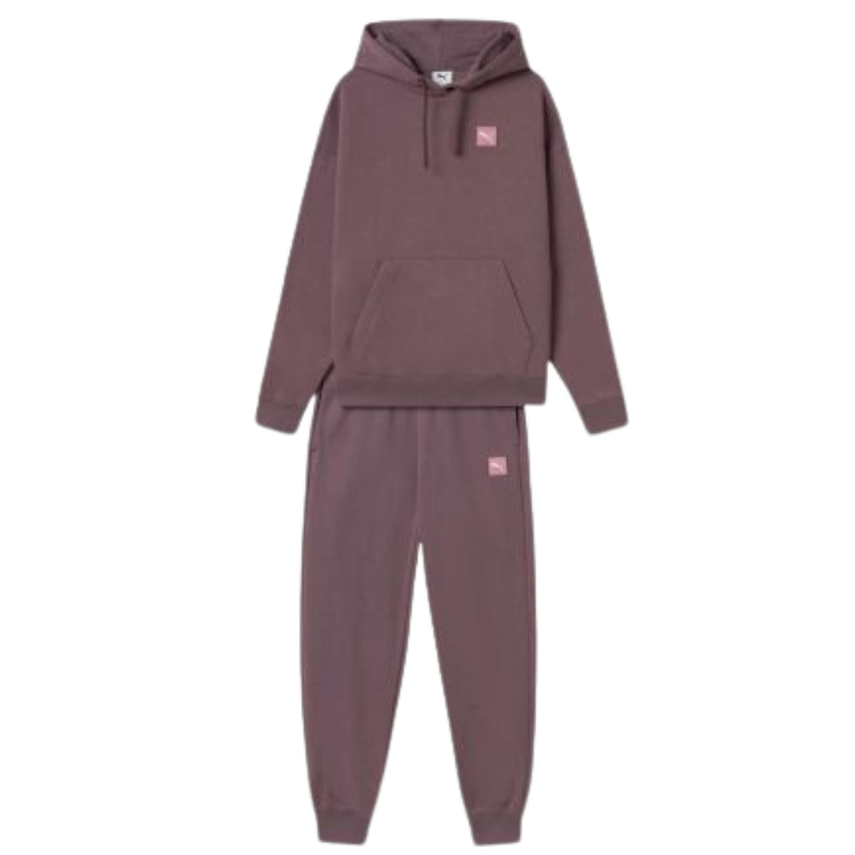 TUTA DONNA PUMA 689346 88 ESSENTIALS COTONE FELPATO