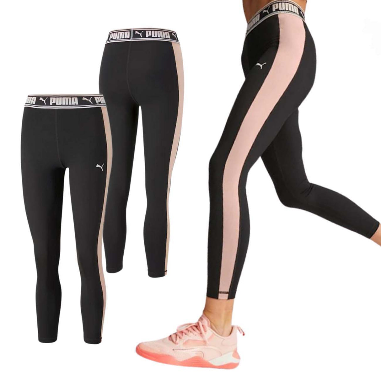 PUMA WOMEN'S LEGGINGS 523111 TRAINING STRONG FASHION