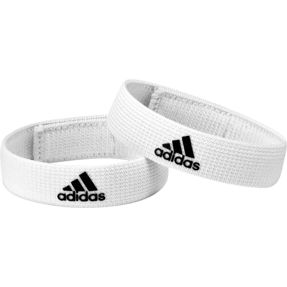 FERMACALZE Adidas Calcio Bianco Nero Sport Pallone 620656 604432 Sock Holder