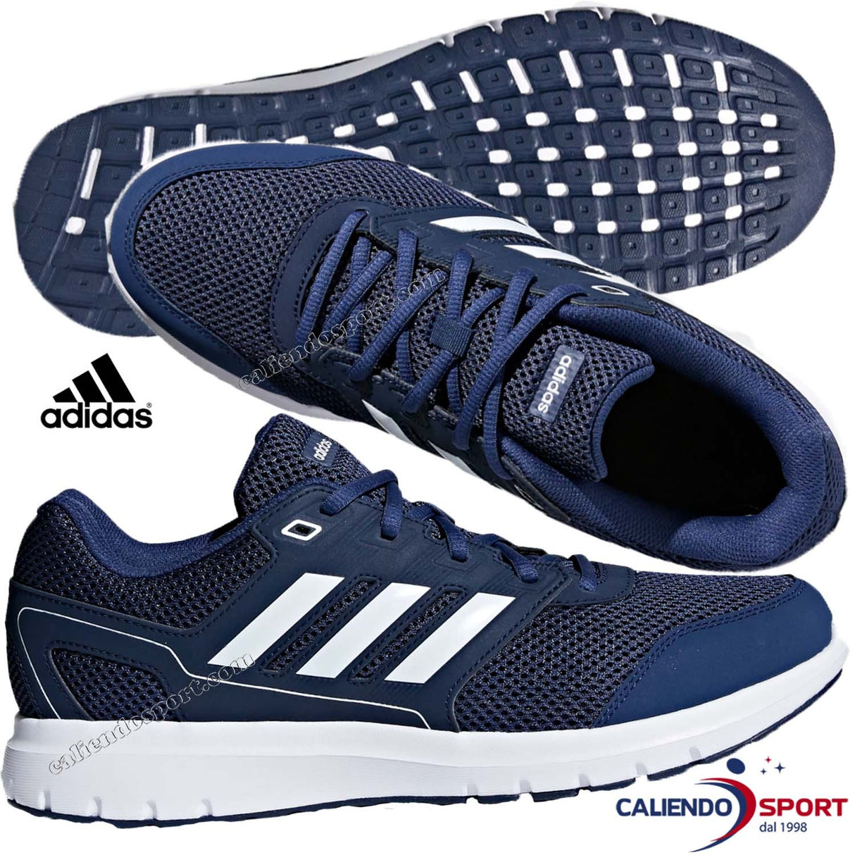 ADIDAS MEN'S SHOES CG4048 BLUE DURAMO LITE 2.0 RUNNING SPORT GYM