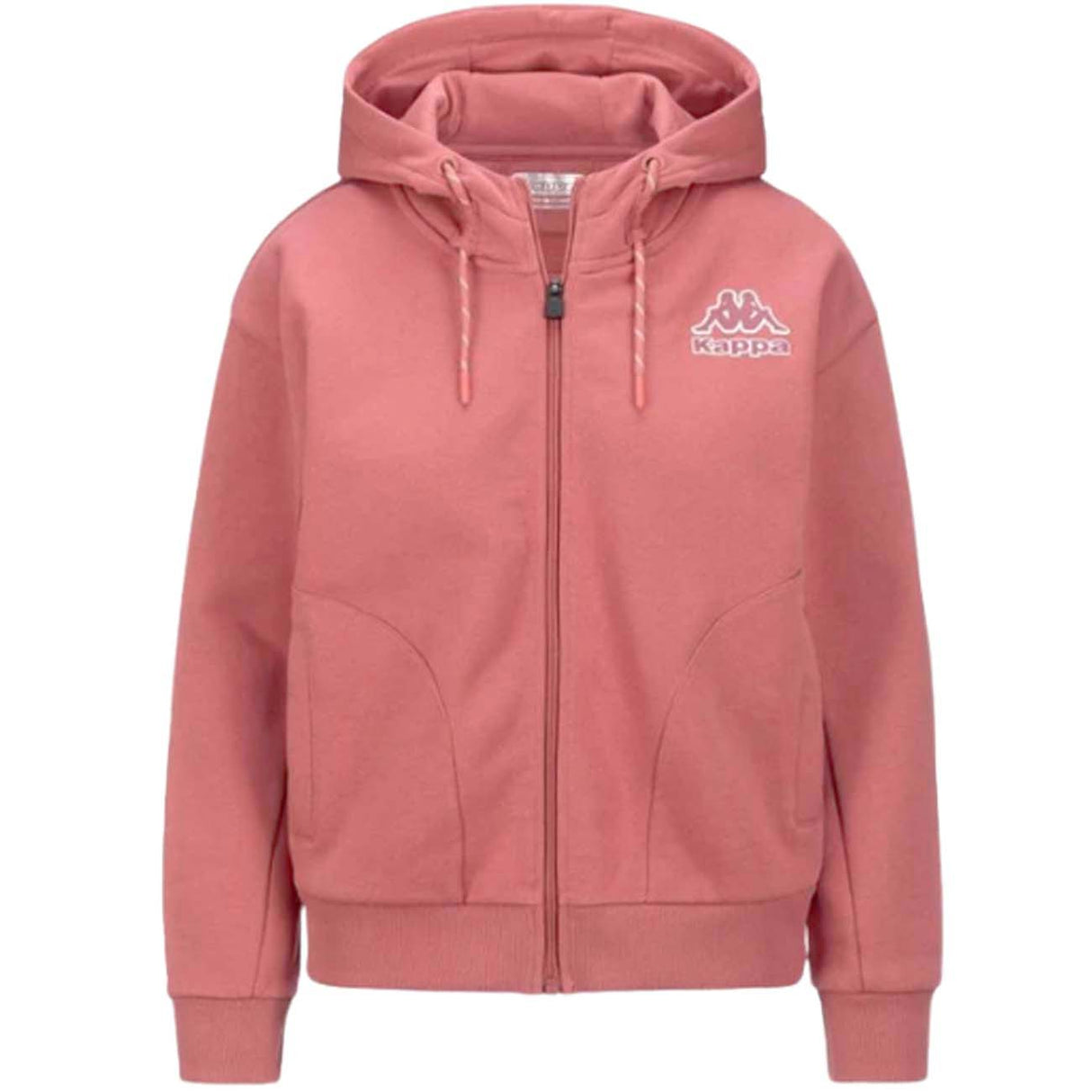 GIACCA DONNA KAPPA 351N2NW WGYL FEMISA ROSA FELPATA