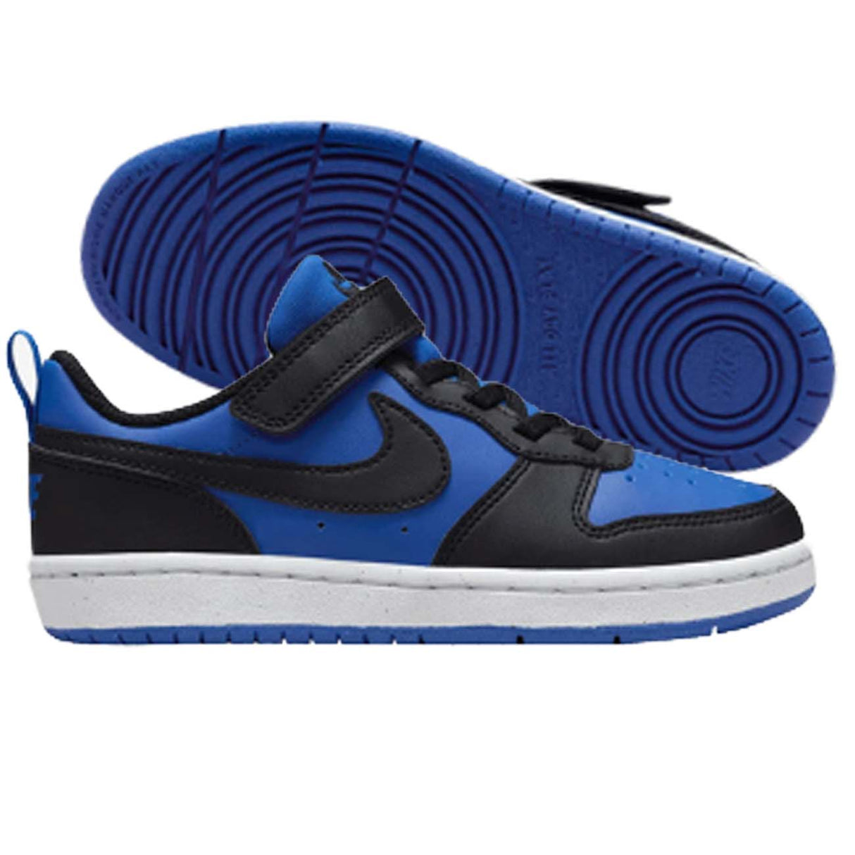 SCARPA BAMBINI NIKE HM6298 480 COURT BOROUGH LOW RECRAFT