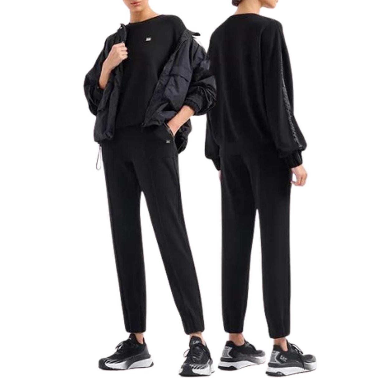 TUTA DONNA ARMANI EA7 E24 3DTV64 TJUDZ 1200 NERO