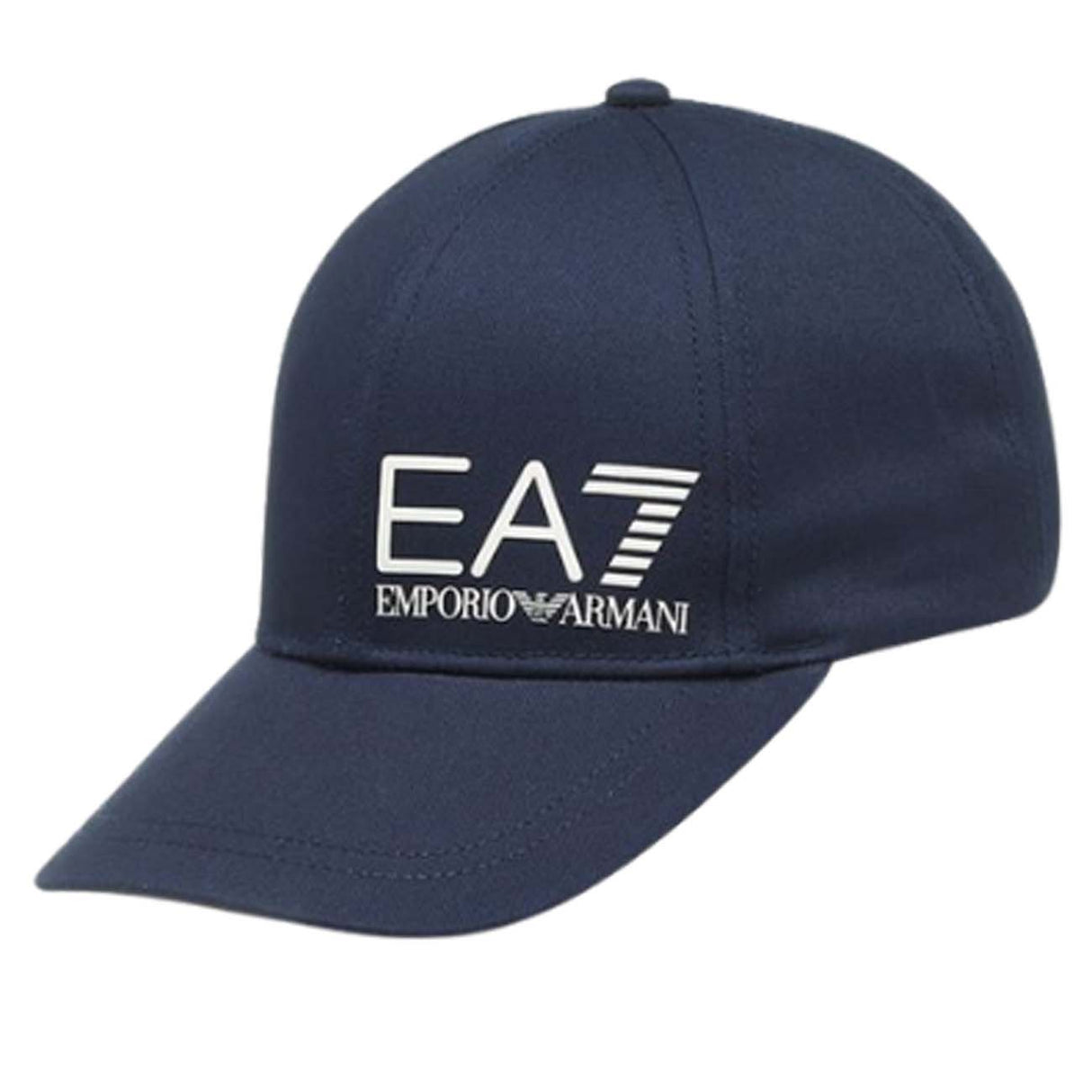 CAPPELLO ARMANI EA7 247088 CC010 11511 BASEBALL BIANCO NERO