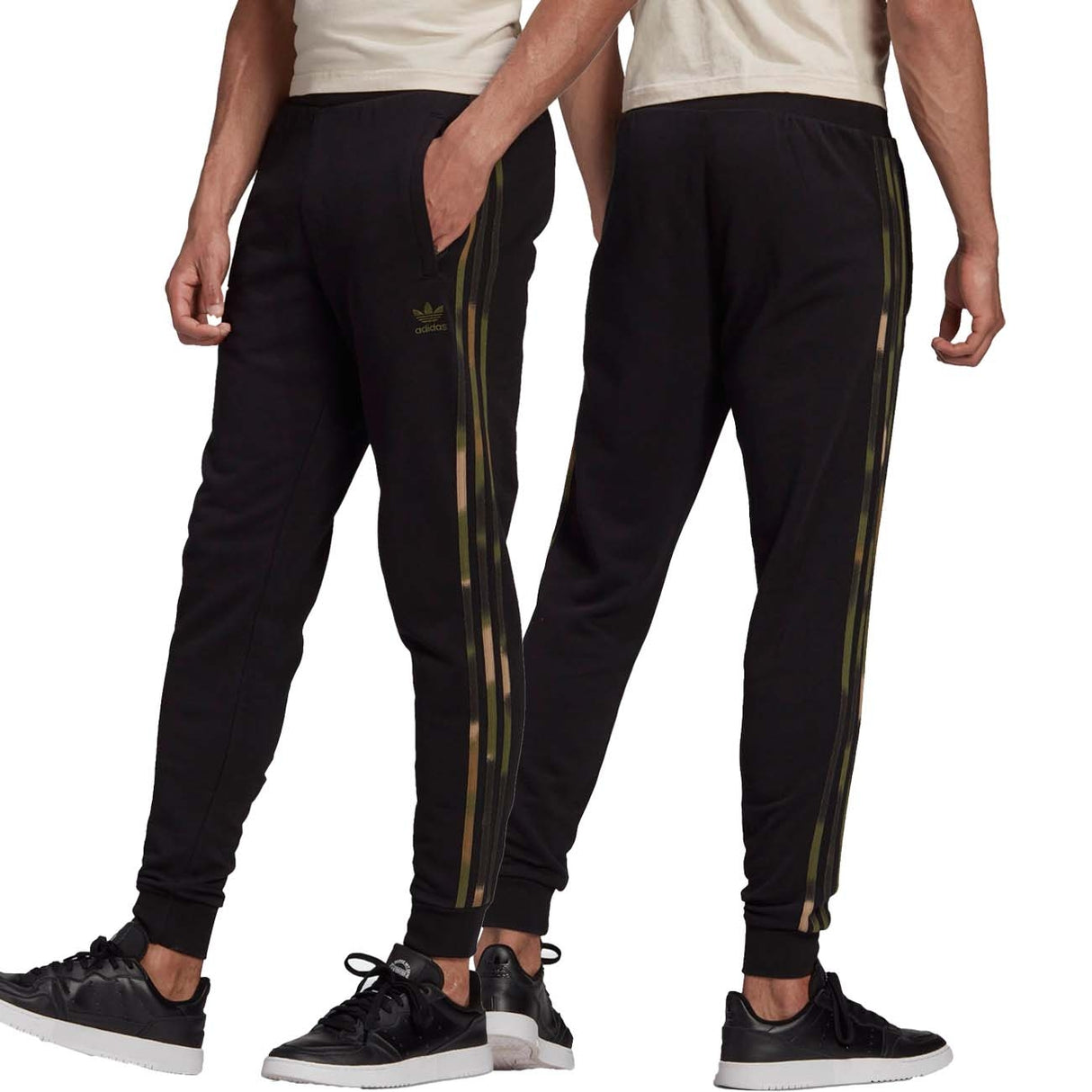 PANTALONE ADIDAS GN1861 SWEAT PANTS CAMO STRPES