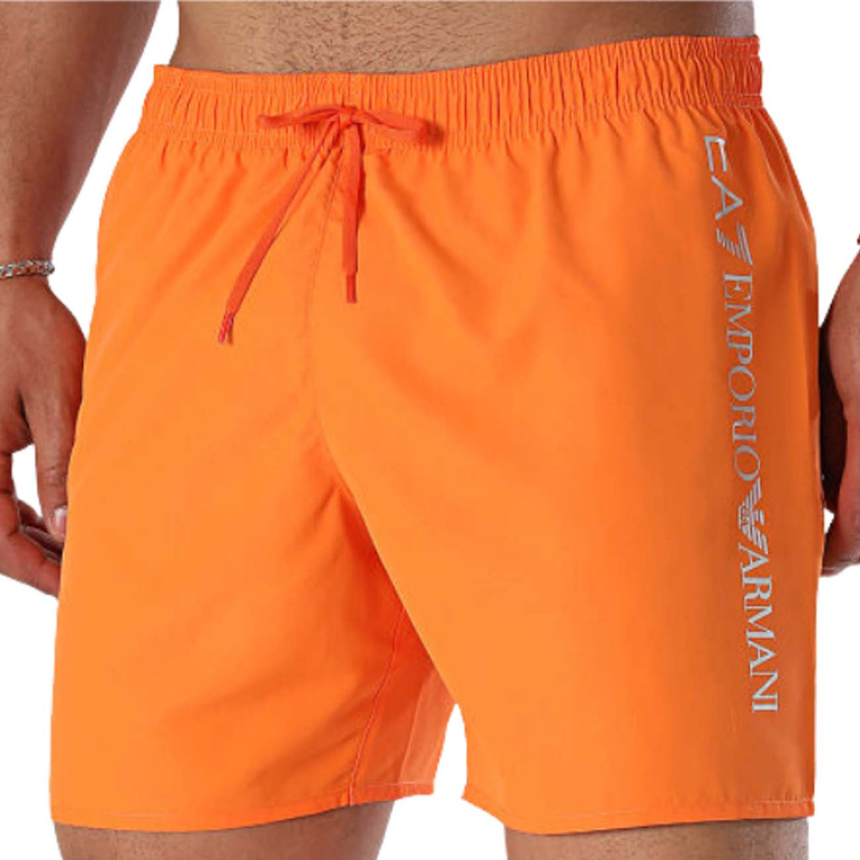 MAILLOT DE BAIN ARMANI EA7 902035 LOGO NOIR BLANC VERT BLEU