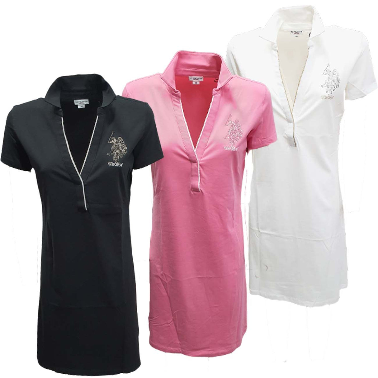 VESTITO DONNA U.S. POLO 51256 SB09 COTONE