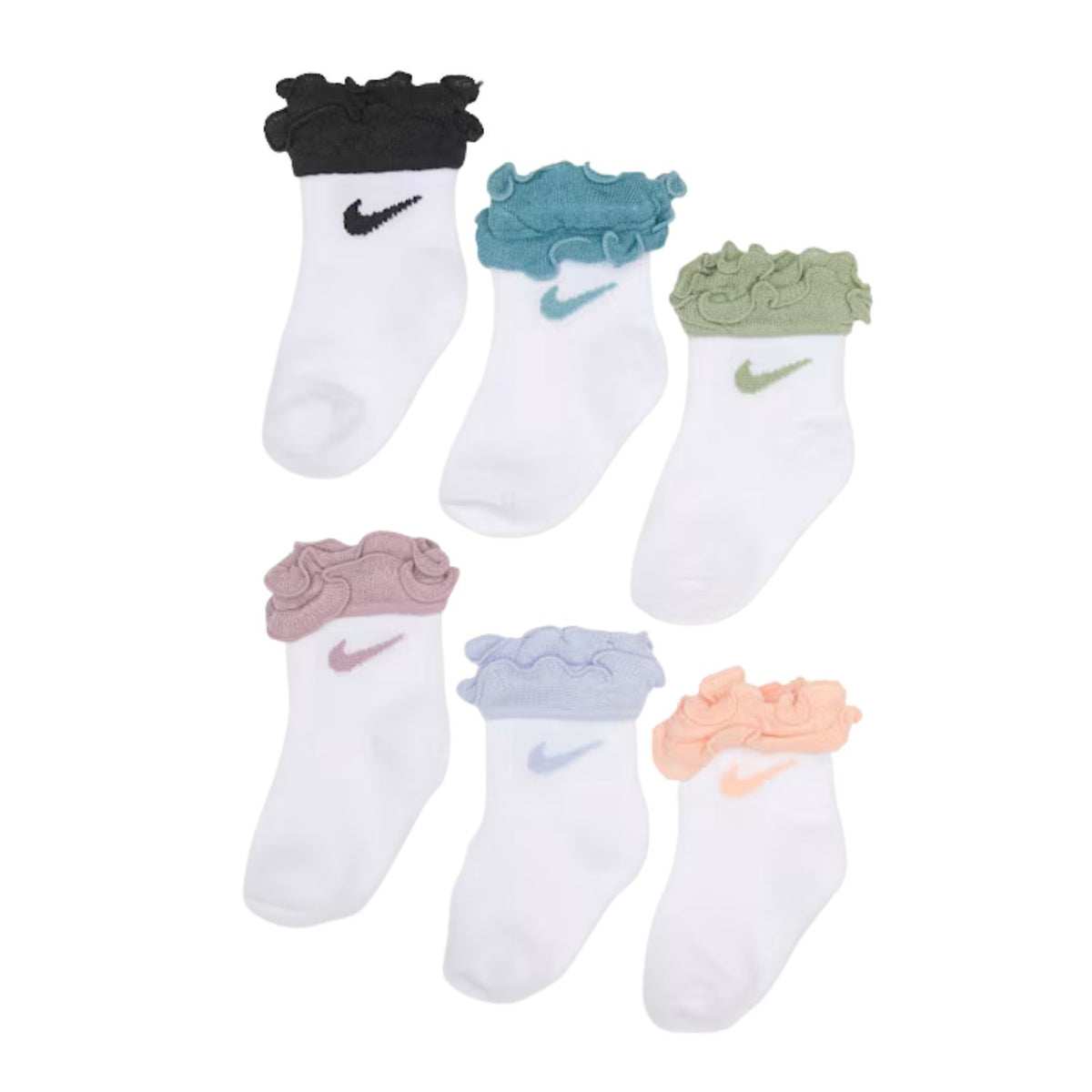 CALZINI BAMBINE NIKE NN1285-AAJ 6 PAIA BIANCHI