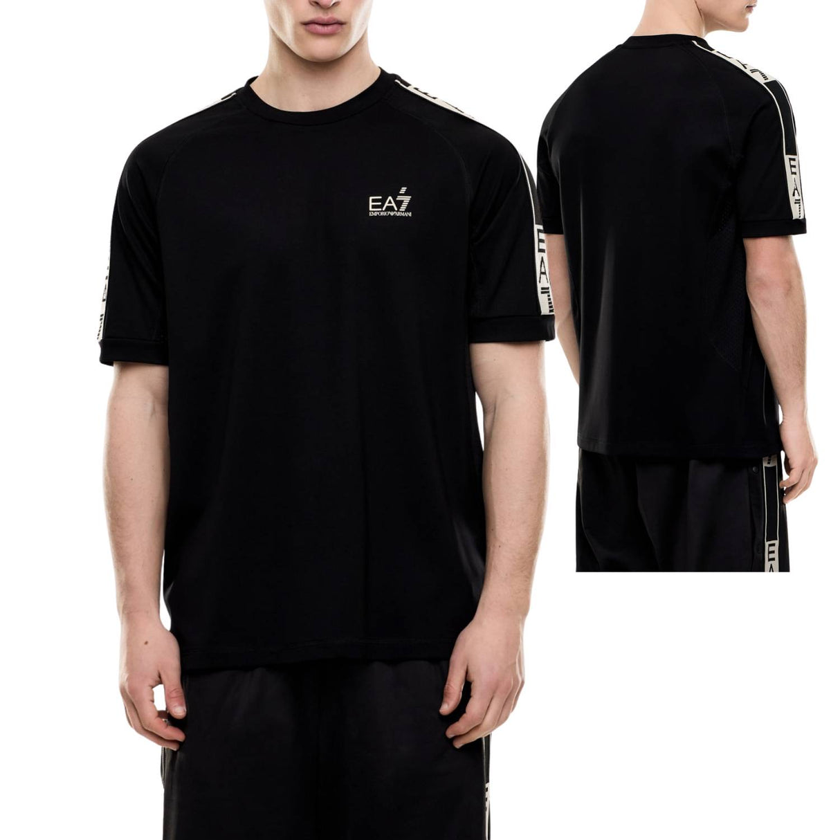 T-SHIRT ARMANI EA7 E26 7M001395 AF16724 UC001 NERO