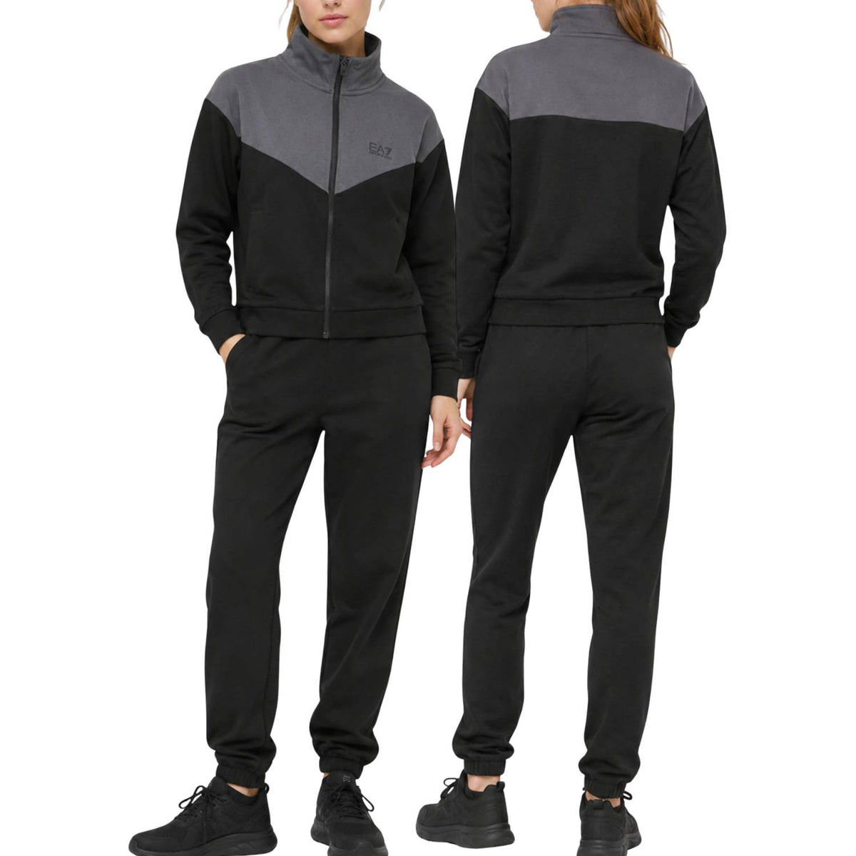 TUTA DONNA ARMANI EA7 I27 7W001409 AF25626 MC028 FELPATA