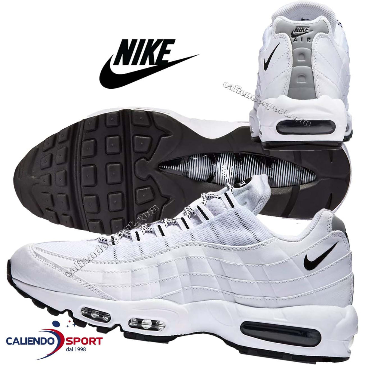 AIR MAX 95 SHOE NIKE 609048 109 WHITE