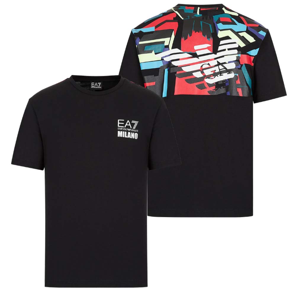 T-SHIRT ARMANI EA7 3LPT65PJ7CZ IMPRIMÉ AU DOS