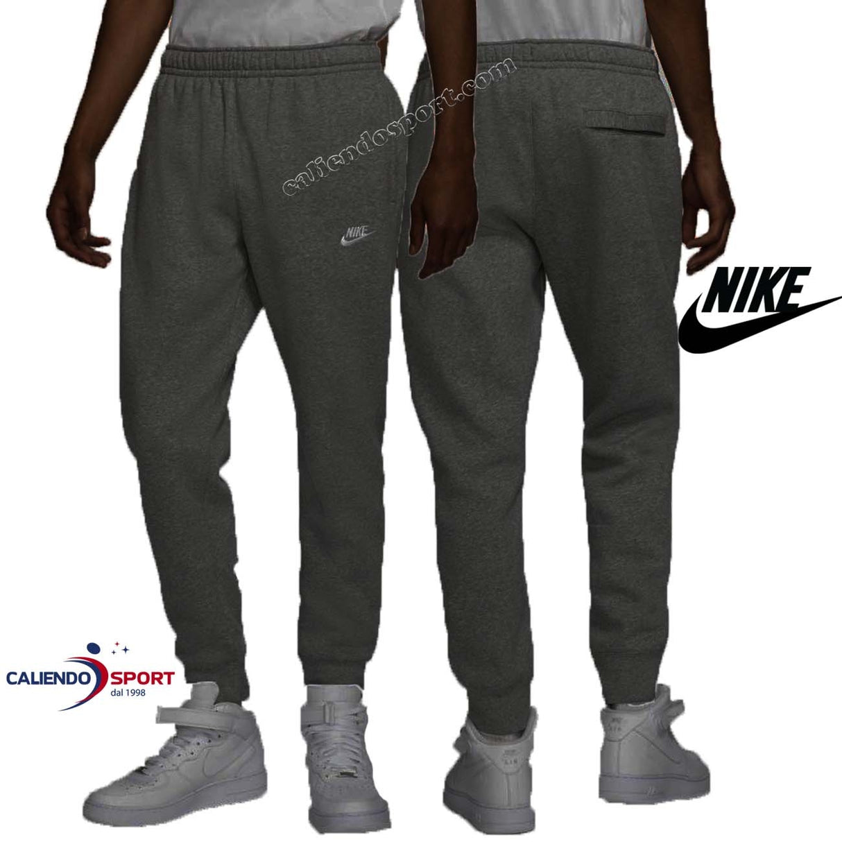 PANTALON EN POLAIRE CLUB GRIS NIKE BV2671 071