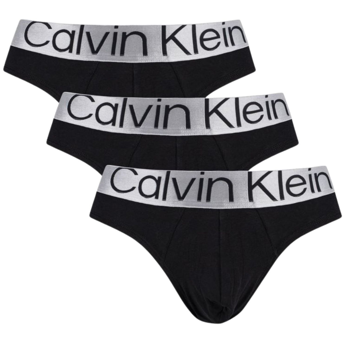 SLIP CALVIN CLEIN 000NB3129A 7VI NERO STEEL COTTON 3 PEZZI