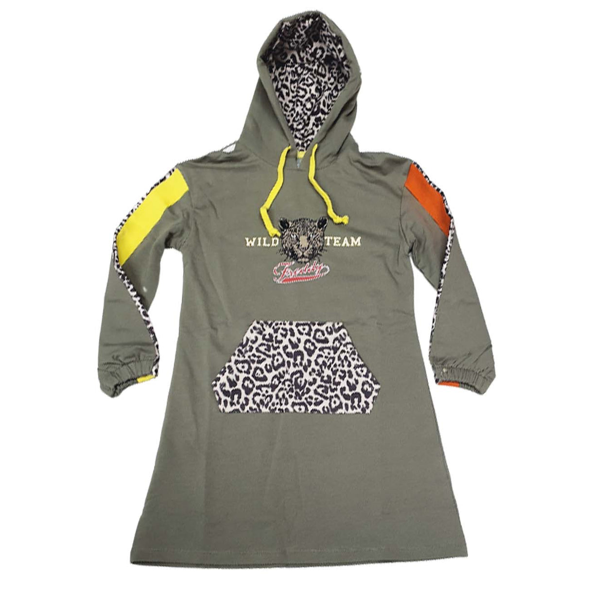 VESTITO RAGAZZE FREDDY FR0772 COTONE FELPATO