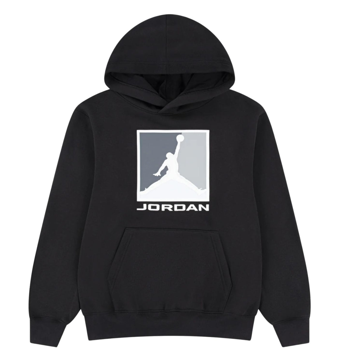 FELPA RAGAZZI JORDAN 95F086 023 COTONE GARZATO NERO