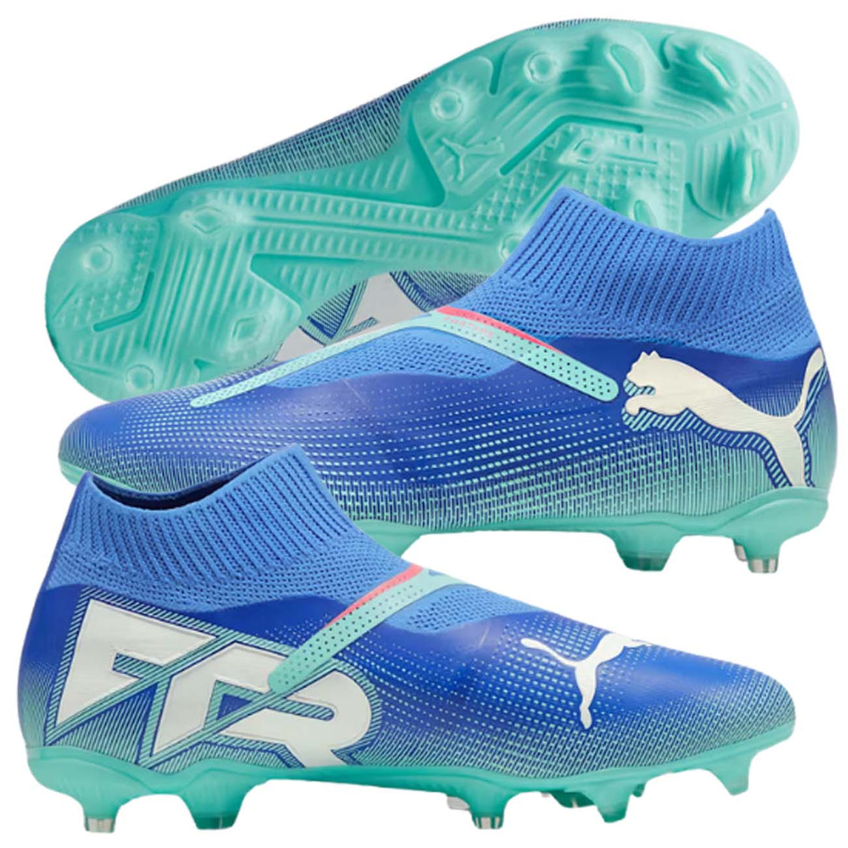 SCARPA CALCIO PUMA 107928 01 SENZA LACCI FUTURE 7 MATCH+FG/AG