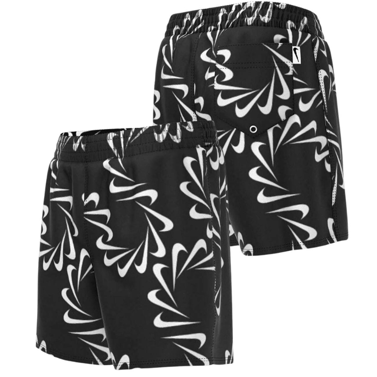 COSTUME RAGAZZI NIKE NESSD805 MARE NERO