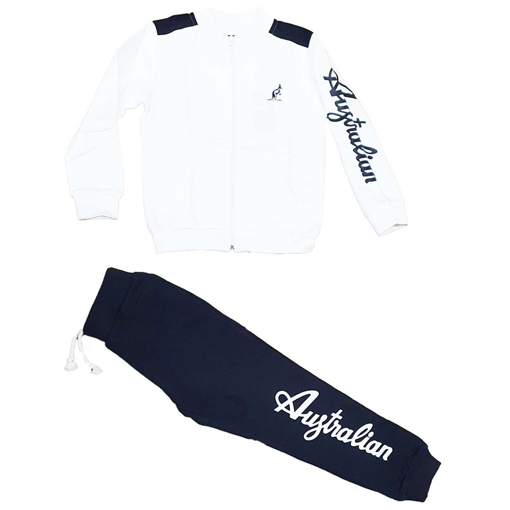 SURVÊTEMENT AUSTRALIEN POUR GARÇONS AS0402 EN COTON BROSSÉ