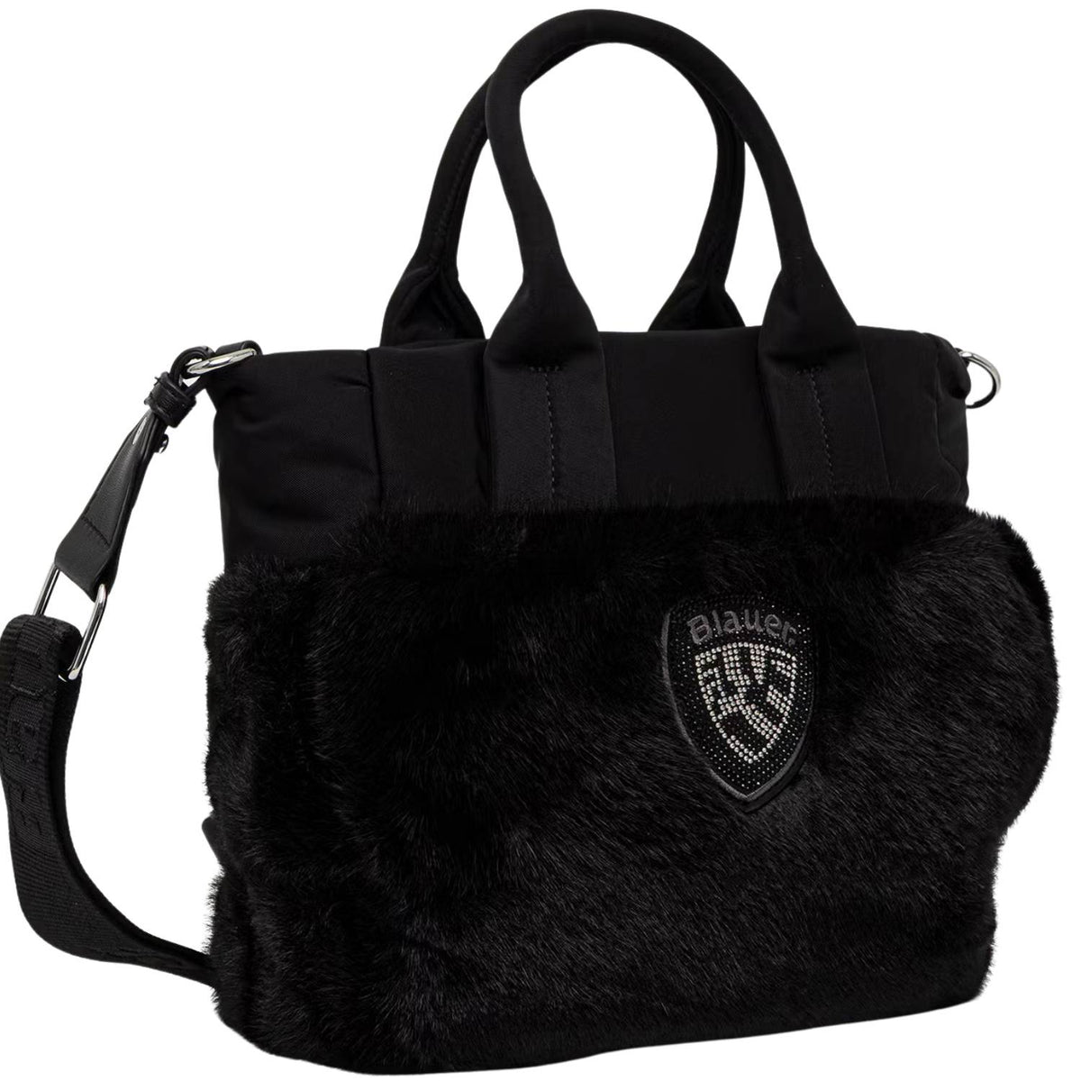 BORSA DONNA BLAUER F6QUARTXS02 PAD BLK NERO