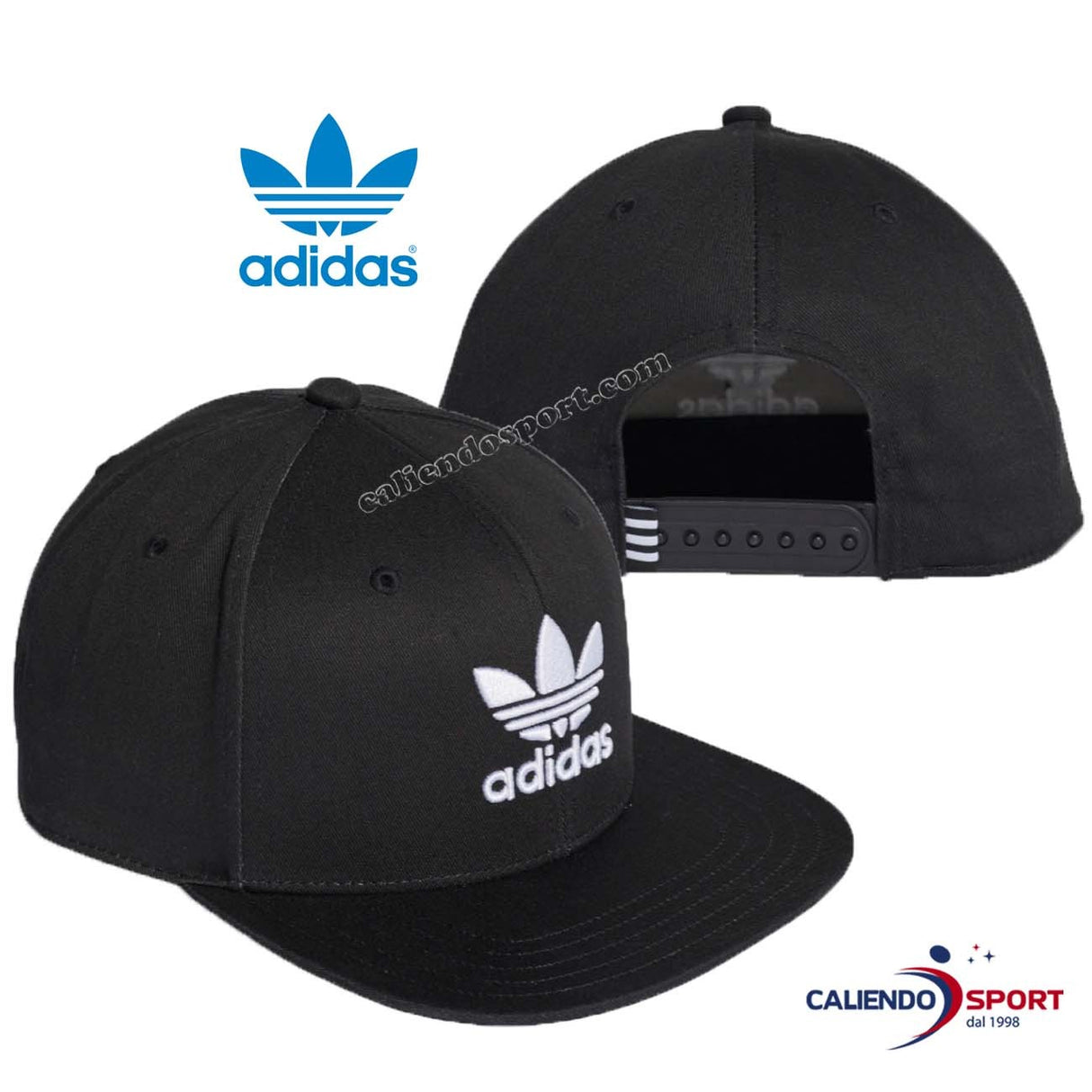 ADIDAS ORIGINALS DV0176 BLACK CLASSIC TREFOIL CAP