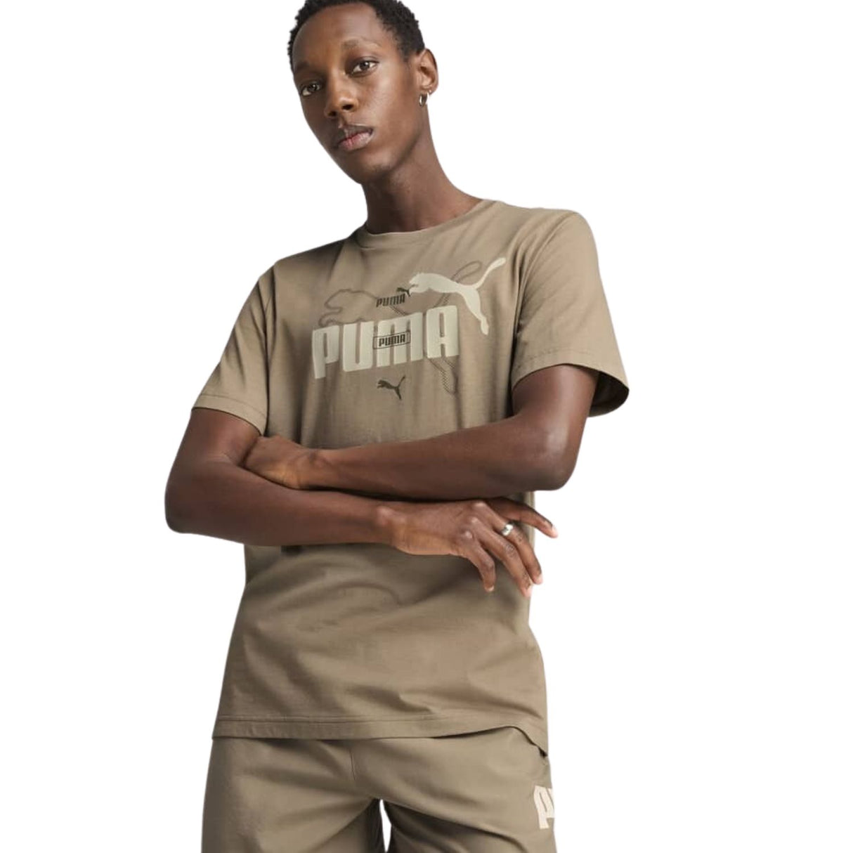 T-SHIRT PUMA 684671 83 ESS LOGO LAB SUMMER COTONE